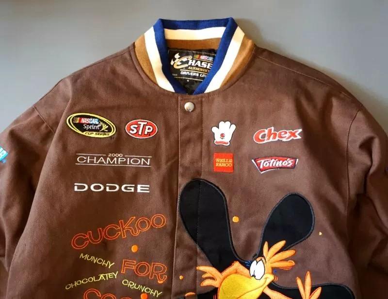 NASCAR MOTORSPORT AND RACING JACKET COCOA PUFFS, Men's Fashion, Coats