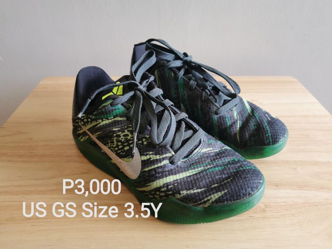 Kobe 11 green snake sale