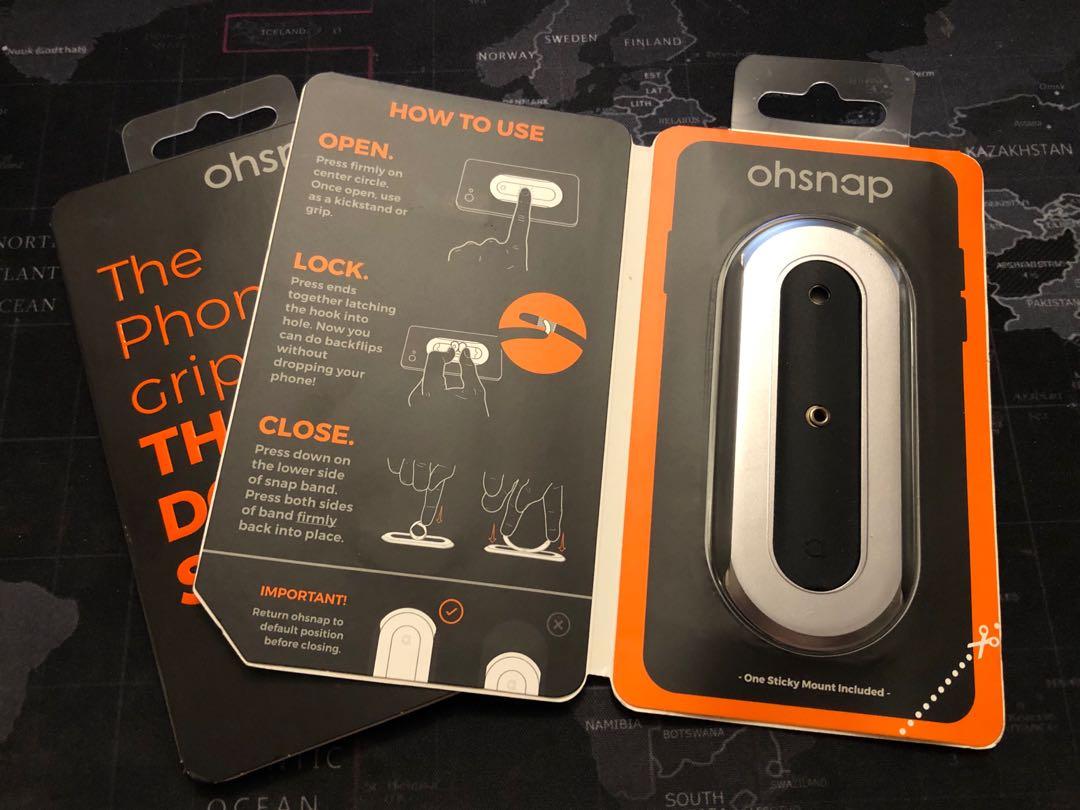 removable phone grip