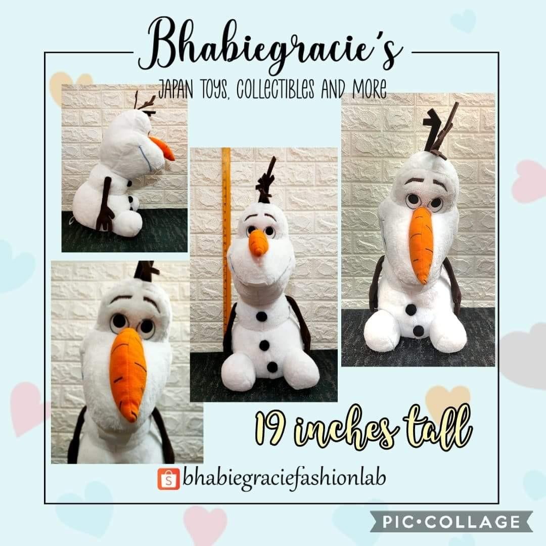 Olaf Jumbo Size Stuffed Toy from Japan, Hobbies Toys, Toys & Games on Carousell