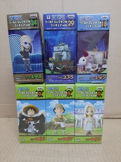 ONE PIECE WCF Figure Toy World collectable Don Krieg Ghin Set Of 2 USED