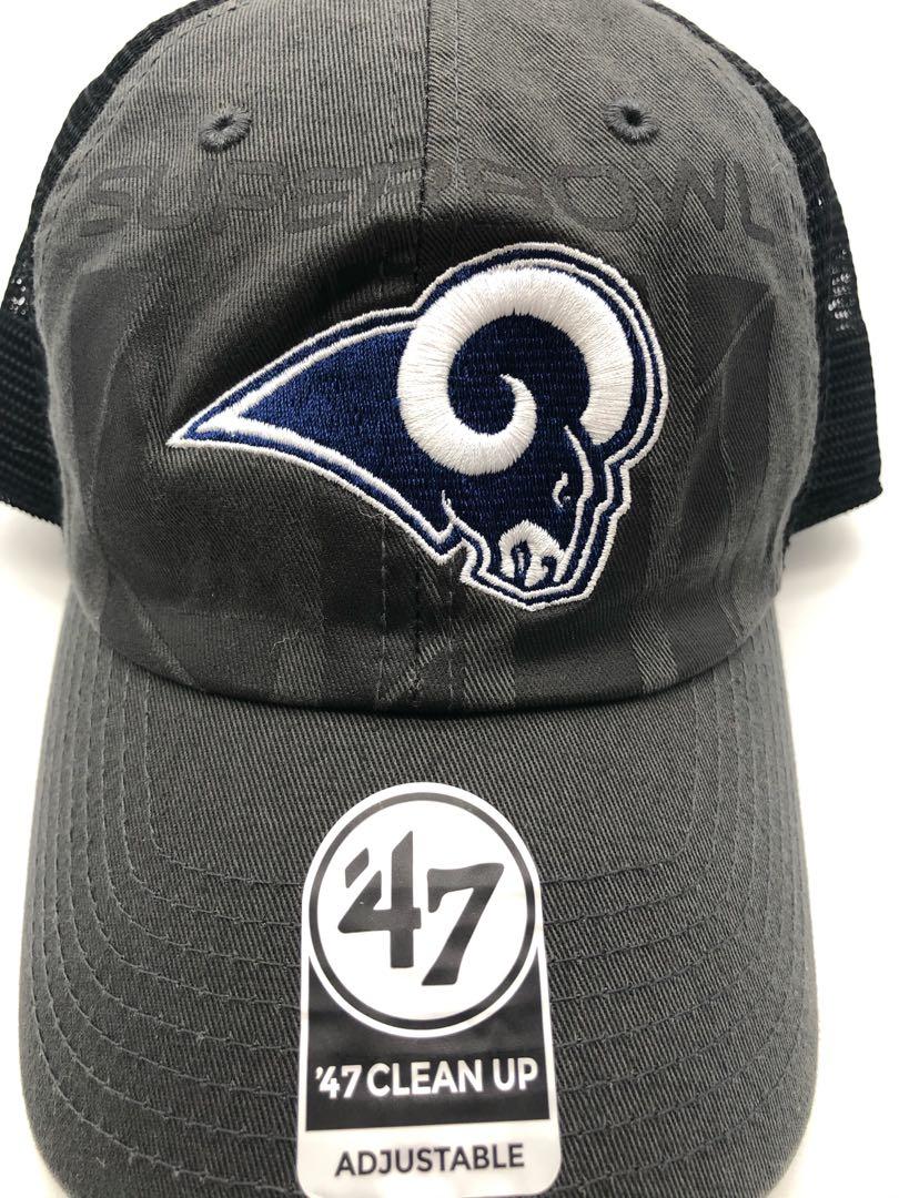 Officially Licensed NFL Vernon Clean-Up Adjustable Hat by '47 Brand -  Titans - Rams