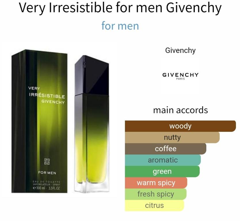 Givenchy very irresistible man clearance