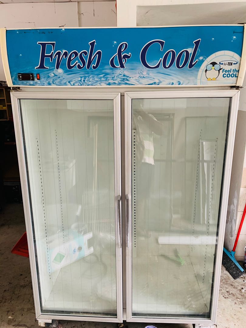 Peti Sejuk Kedai Chiller 2 Pintu Kitchen Appliances On Carousell