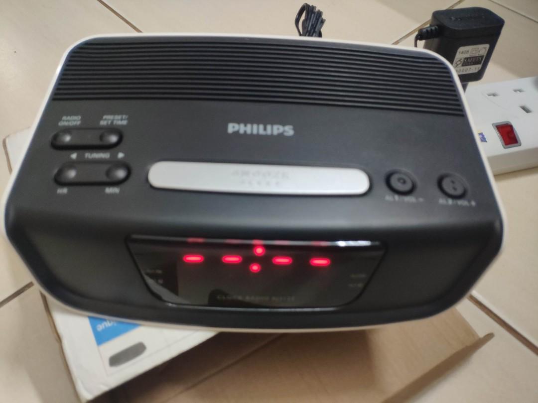 Philips AJ3123 Clock Radio, Audio, Portable Music Players on Carousell