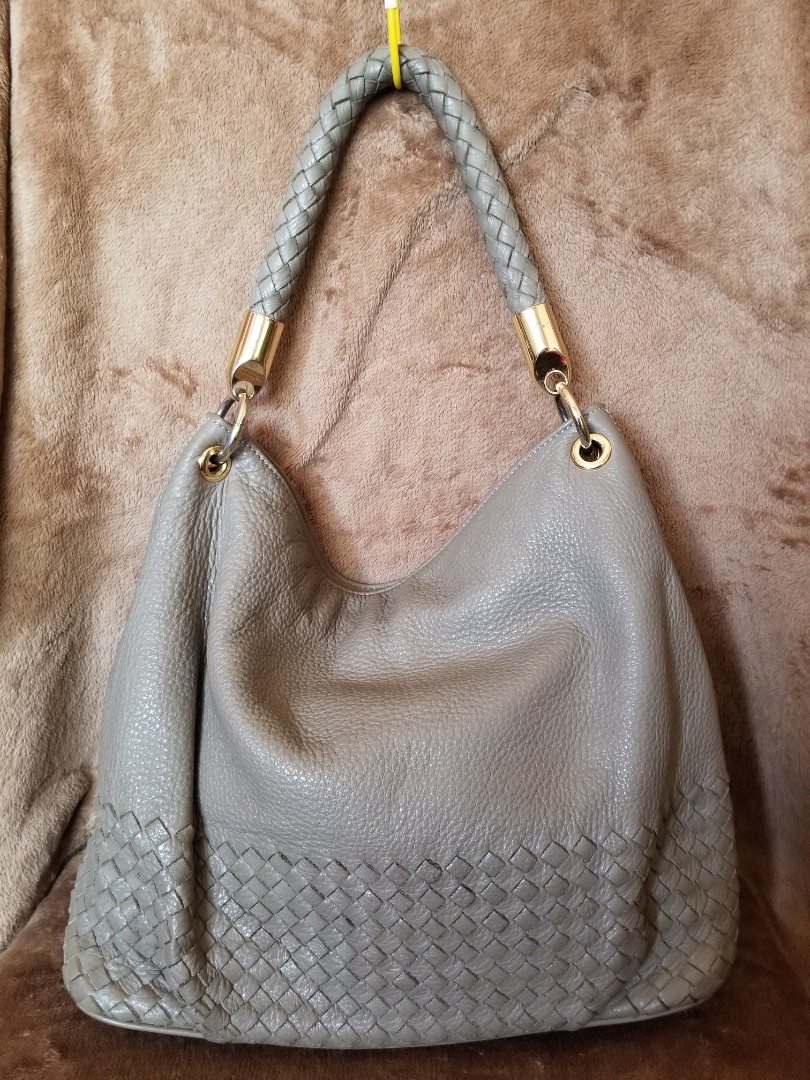 Pierre Cardin Large Hobo Relaxed Suede Shoulder Bag