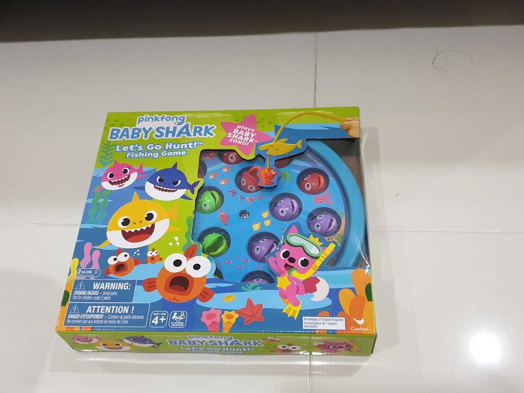 Pinkfong Baby Shark Lets Go Hunt! Fishing Game-BRAND NEW!