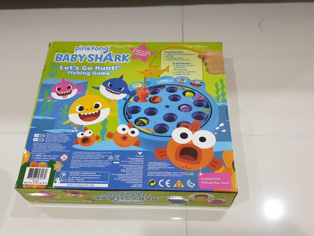 Pinkfong Baby Shark - Lets Go Hunt! Fishing Game & Song, Hobbies & Toys,  Toys & Games on Carousell