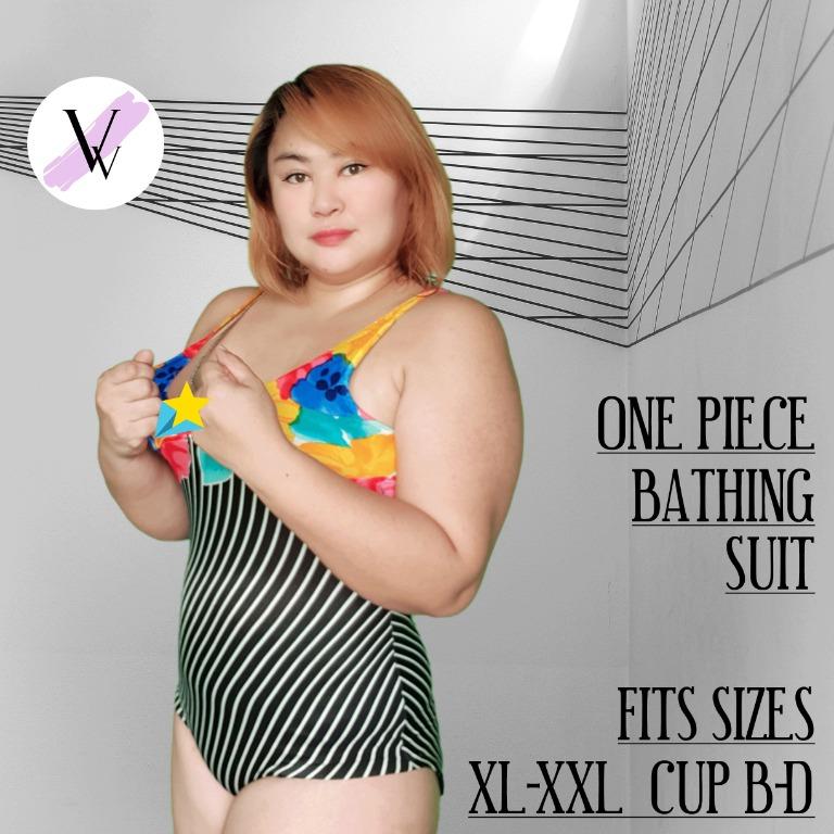 Plus Size Bathing Suit, One Piece Swimsuit