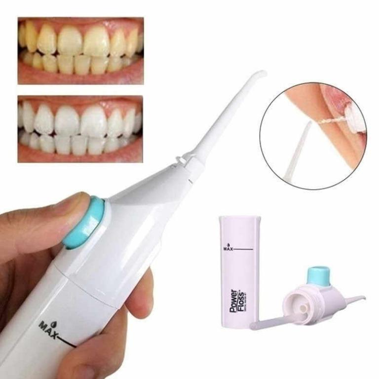 Portable Power Floss Dental Water Jet Teeth Whitening Dental Care, Beauty & Personal Care, Hands & Nails on Carousell