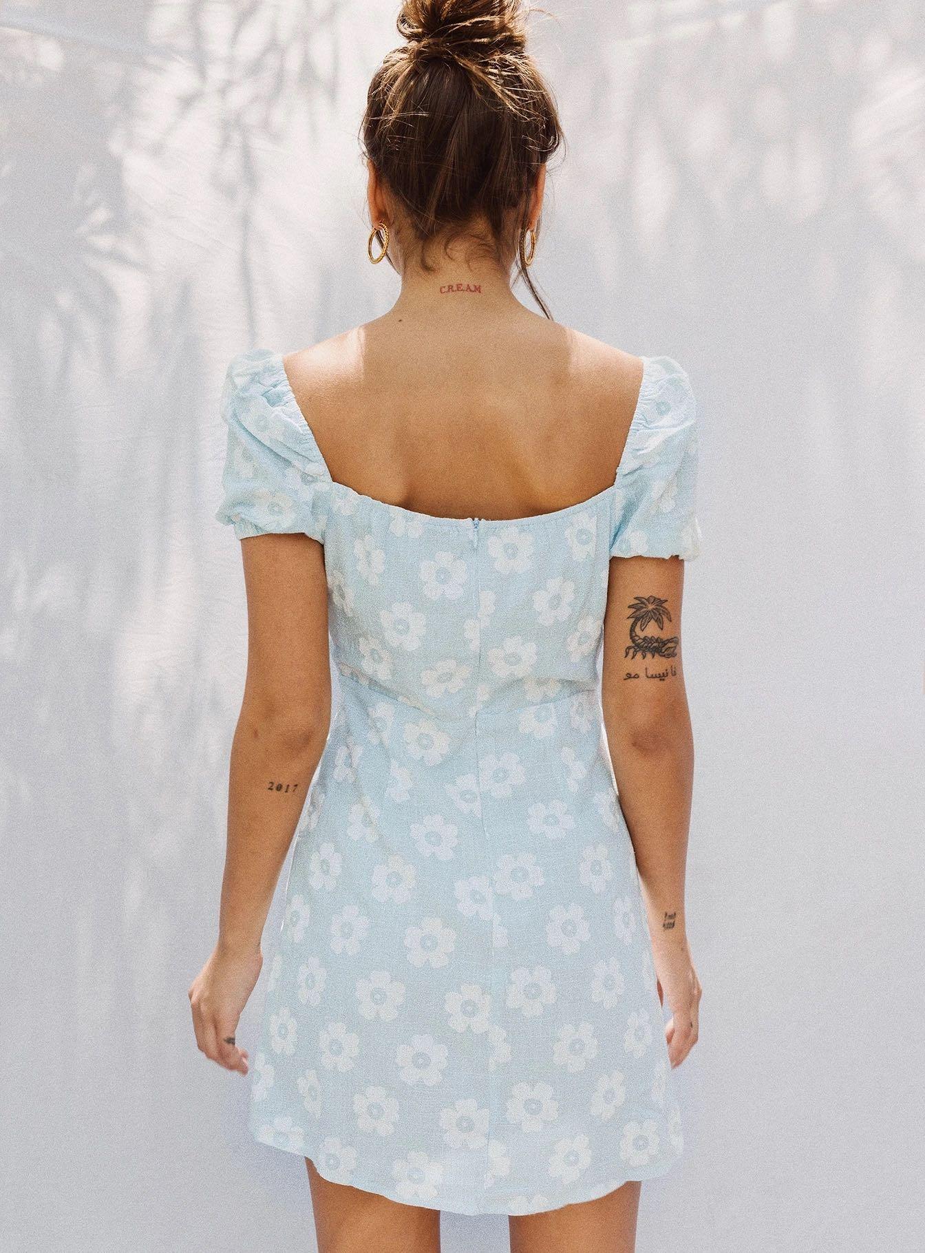 princess polly shelly mini dress blue Women s Fashion Dresses