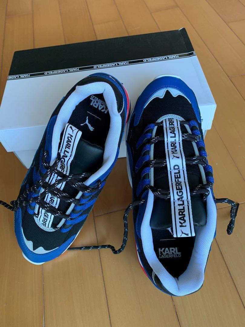 New) Puma x Karl Lagerfeld 老佛爺Cell Sports Shoe 型仔鞋, 男裝, 鞋, 波鞋- Carousell