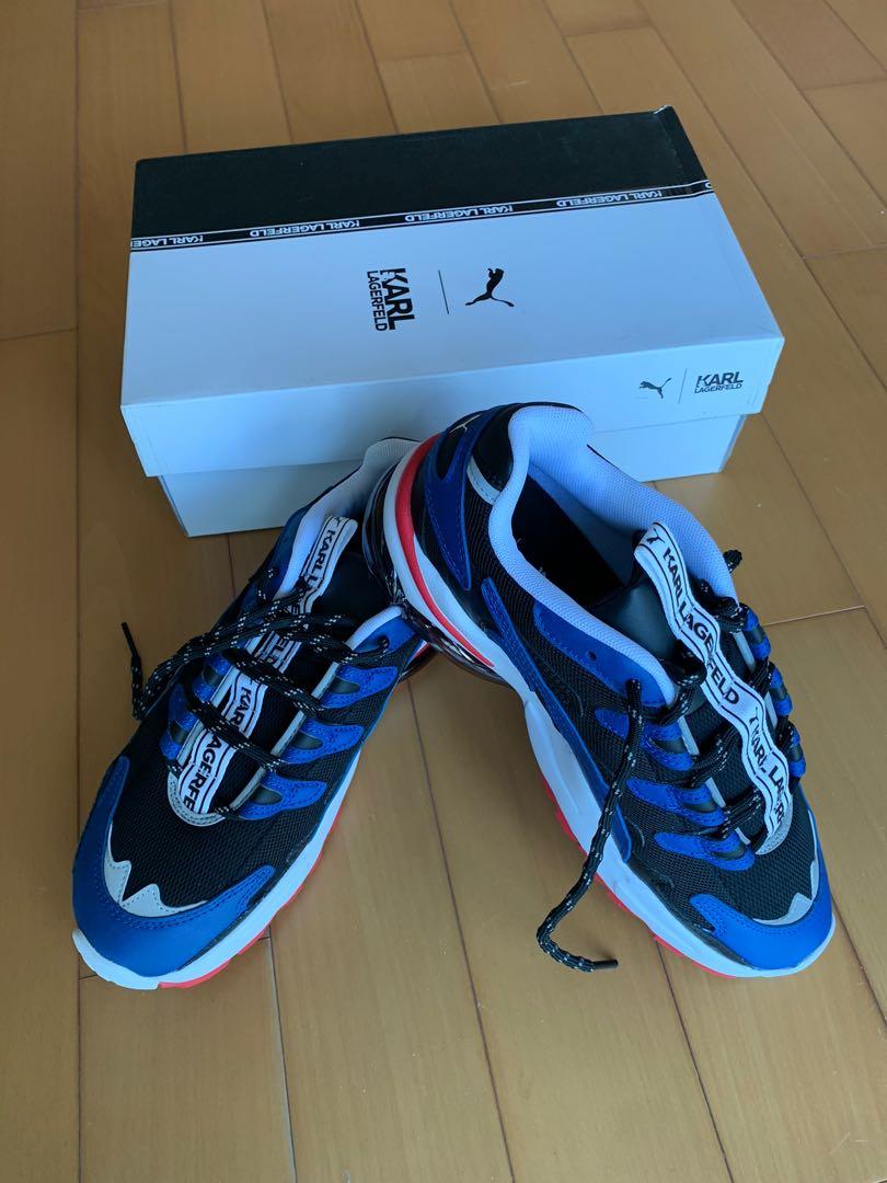 New) Puma x Karl Lagerfeld 老佛爺Cell Sports Shoe 型仔鞋, 男裝, 鞋, 波鞋- Carousell