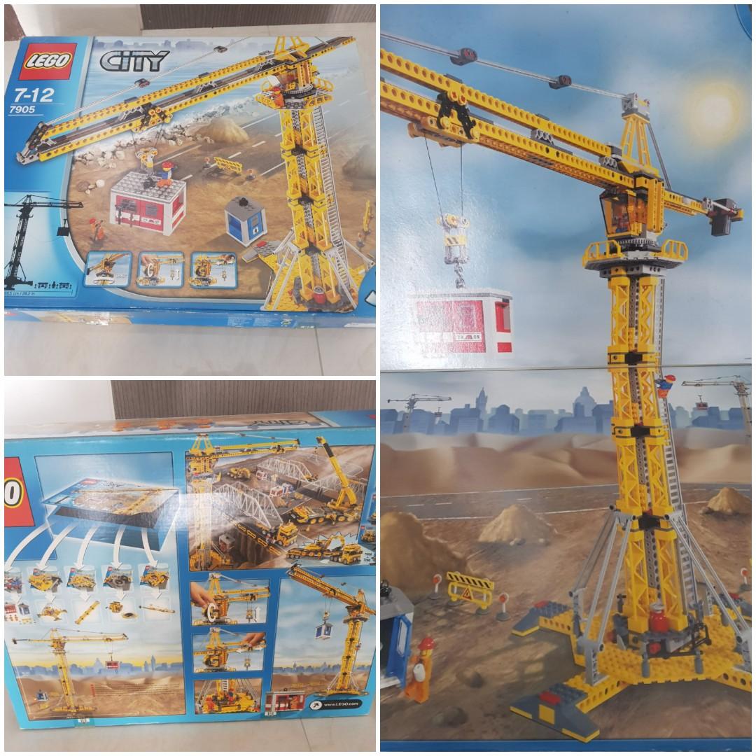 LEGO City Construction 7905 Tower Crane, factory sealed, NEW, MISB, RARE