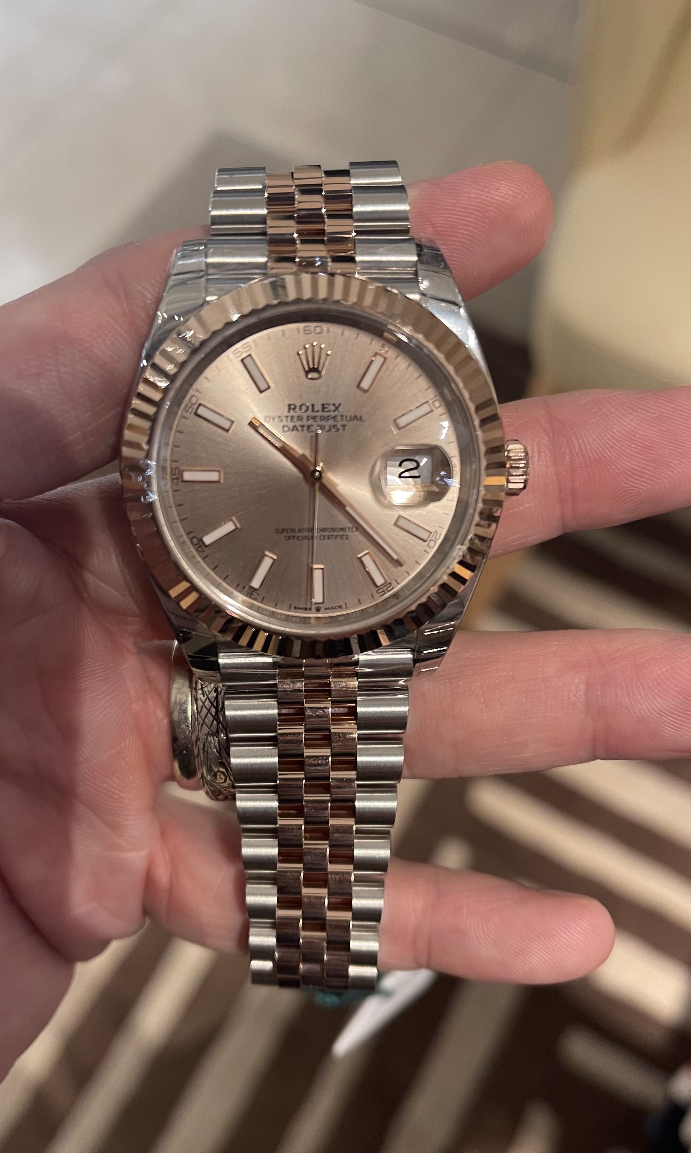 Datejust deals 2 size
