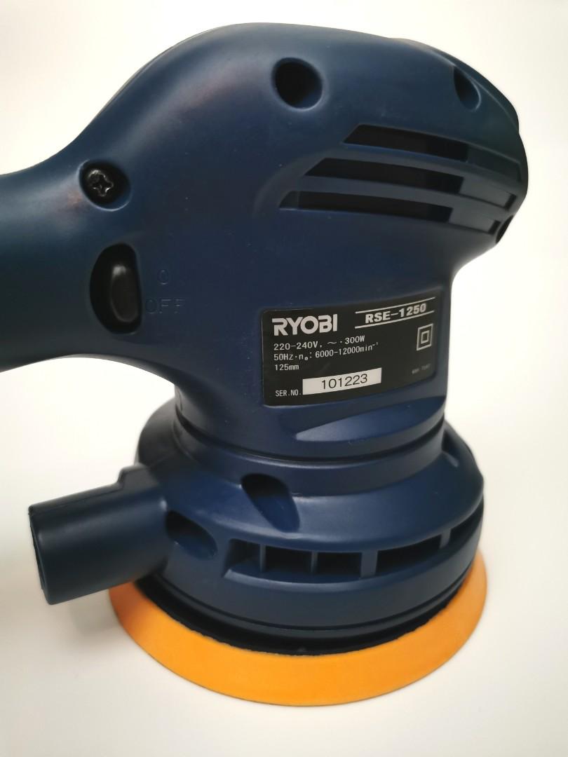 Ryobi Sander Polisher RSE-1250, Furniture  Home Living, Home Improvement   Organisation, Home Improvement Tools  Accessories on Carousell