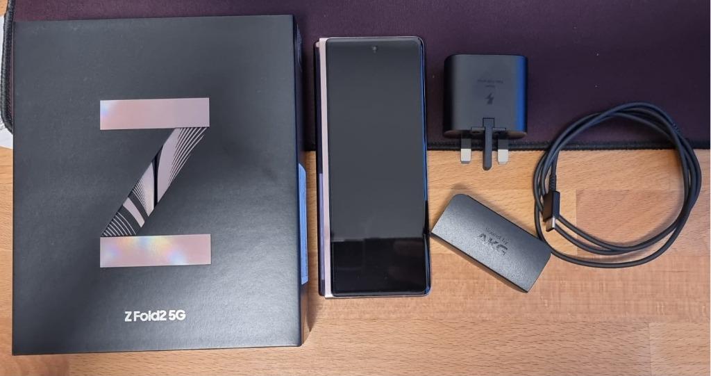 Samsung Galaxy Z Fold 2 256gb 5g In Mystic Bronze Mobile Phones Tablets Android Phones Samsung On Carousell