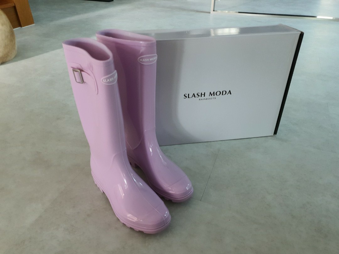 Slash moda purple boots size 36 Women s Fashion Footwear Boots
