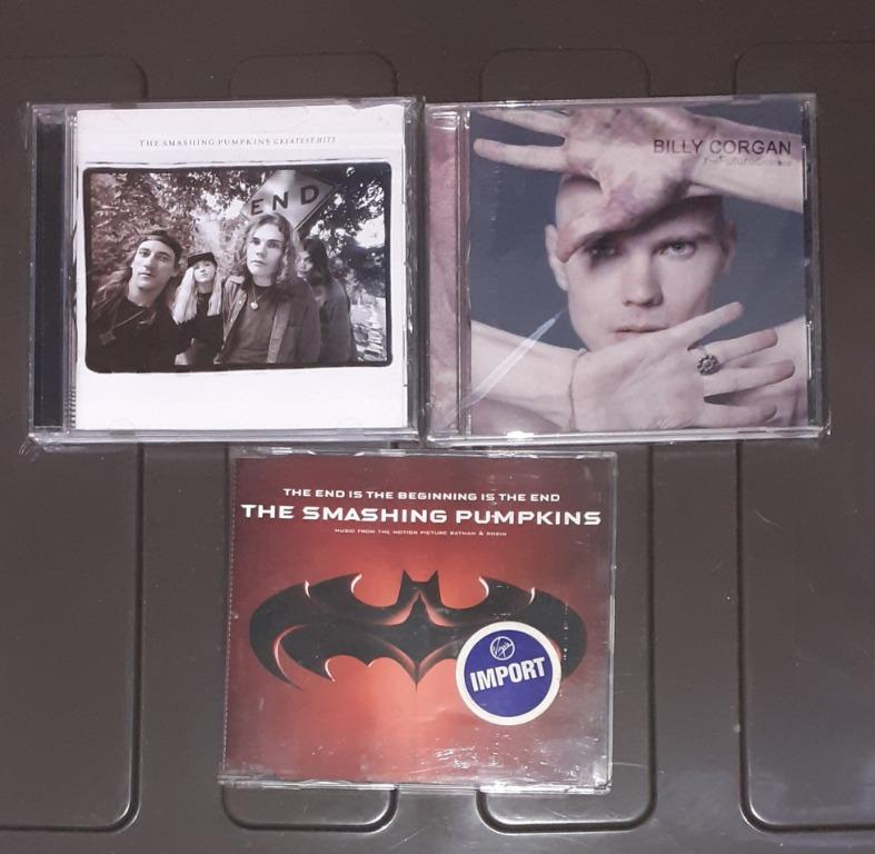 Smashing Pumpkins CDs: Greatest Hits, Billy Corgan Future Embrace, Batman  OSt, Hobbies & Toys, Music & Media, Vinyls on Carousell