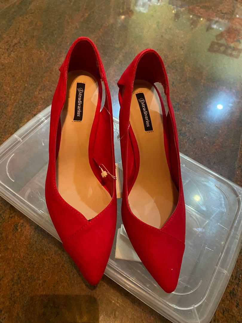 Red pumps womens shop