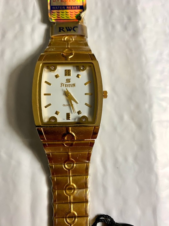Sveston Quartz Rectangular White Dial Watch Women s Fashion