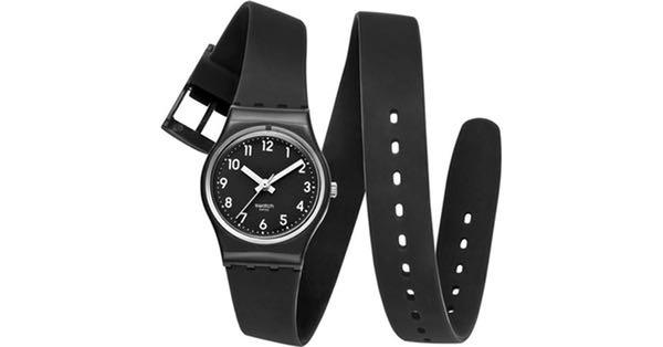 swatch watch long strap