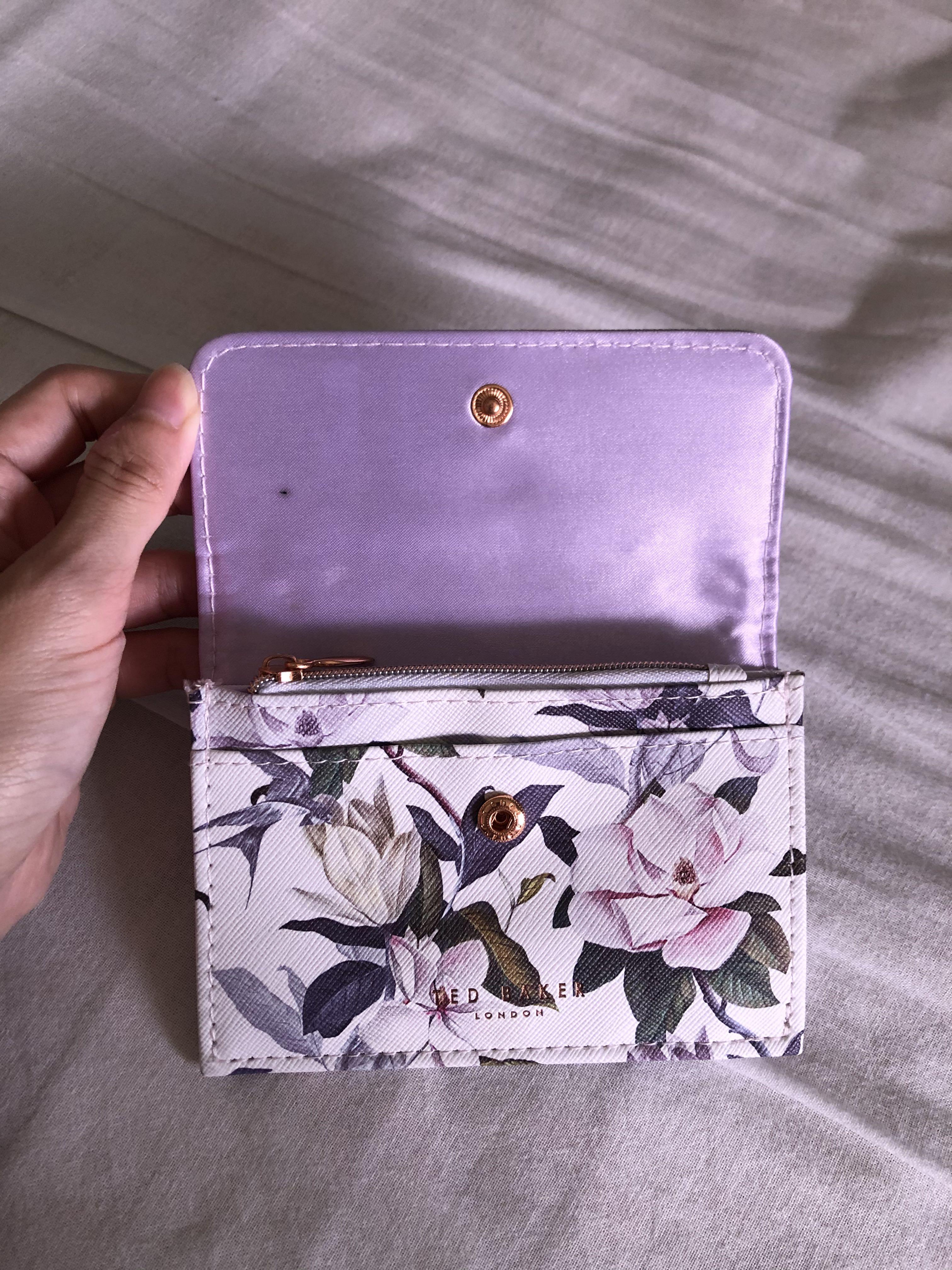 Shop TED BAKER Flower Patterns Leather Long Wallets by Mako83