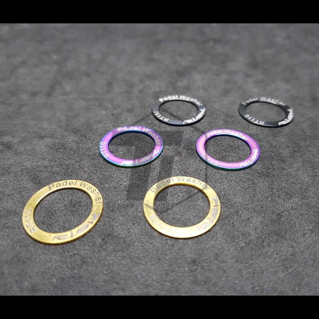 Titanium Pedal Washer Anti creak & squeak Dura Ace Ultegra 105 look keo Blade Carbon