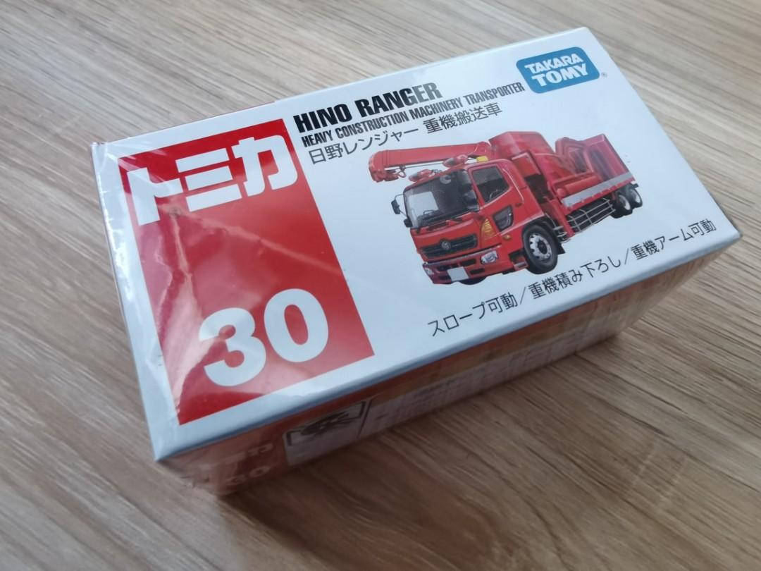 Tomica 30 日野消防重機搬送車 玩具 遊戲類 玩具 Carousell