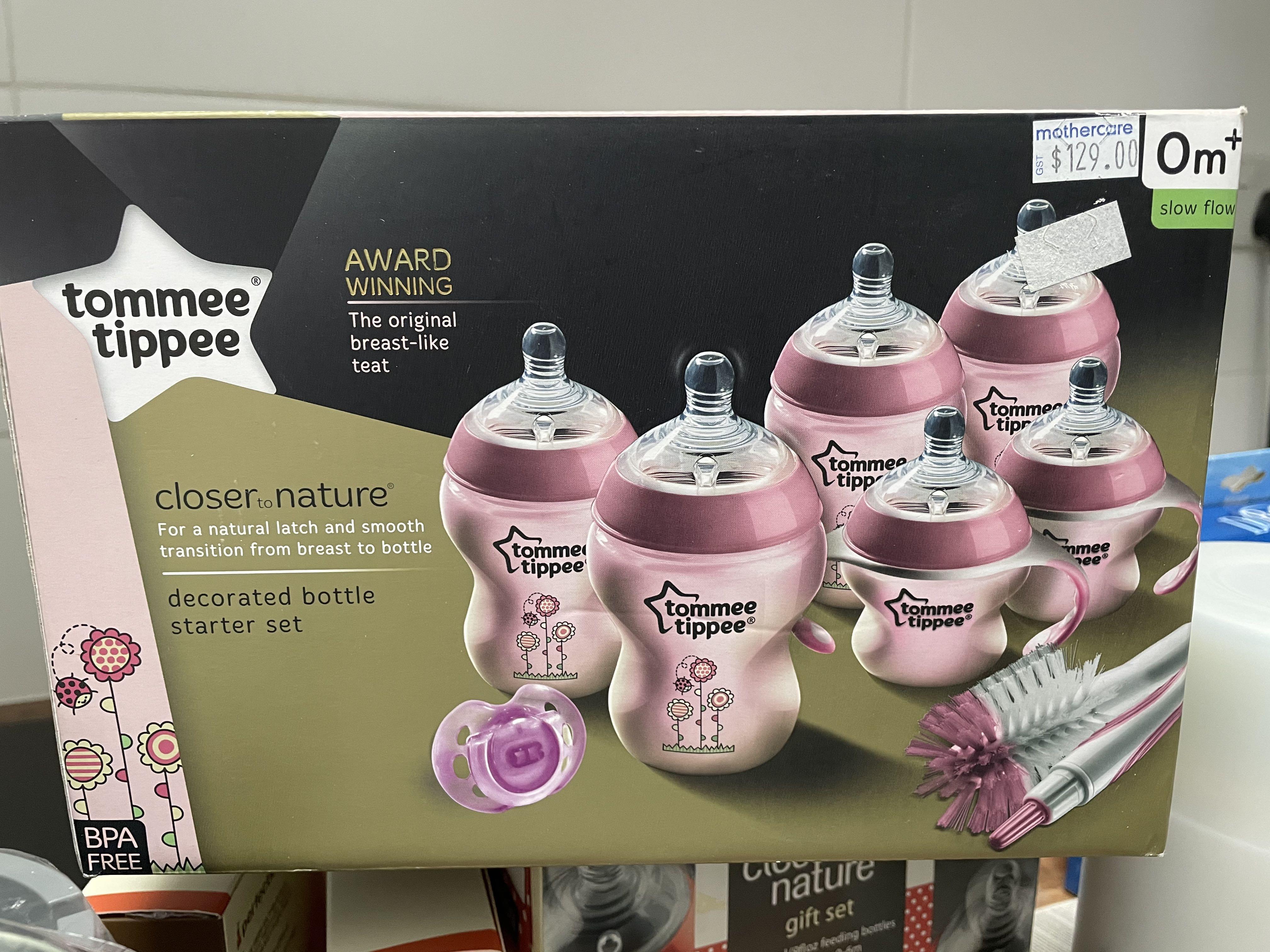 Tommee tippee hotsell steriliser set pink