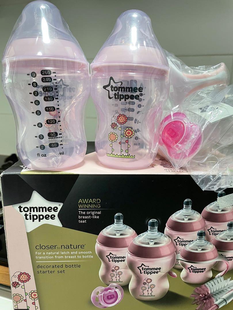 Tommee tippee shop decorated bottles pink