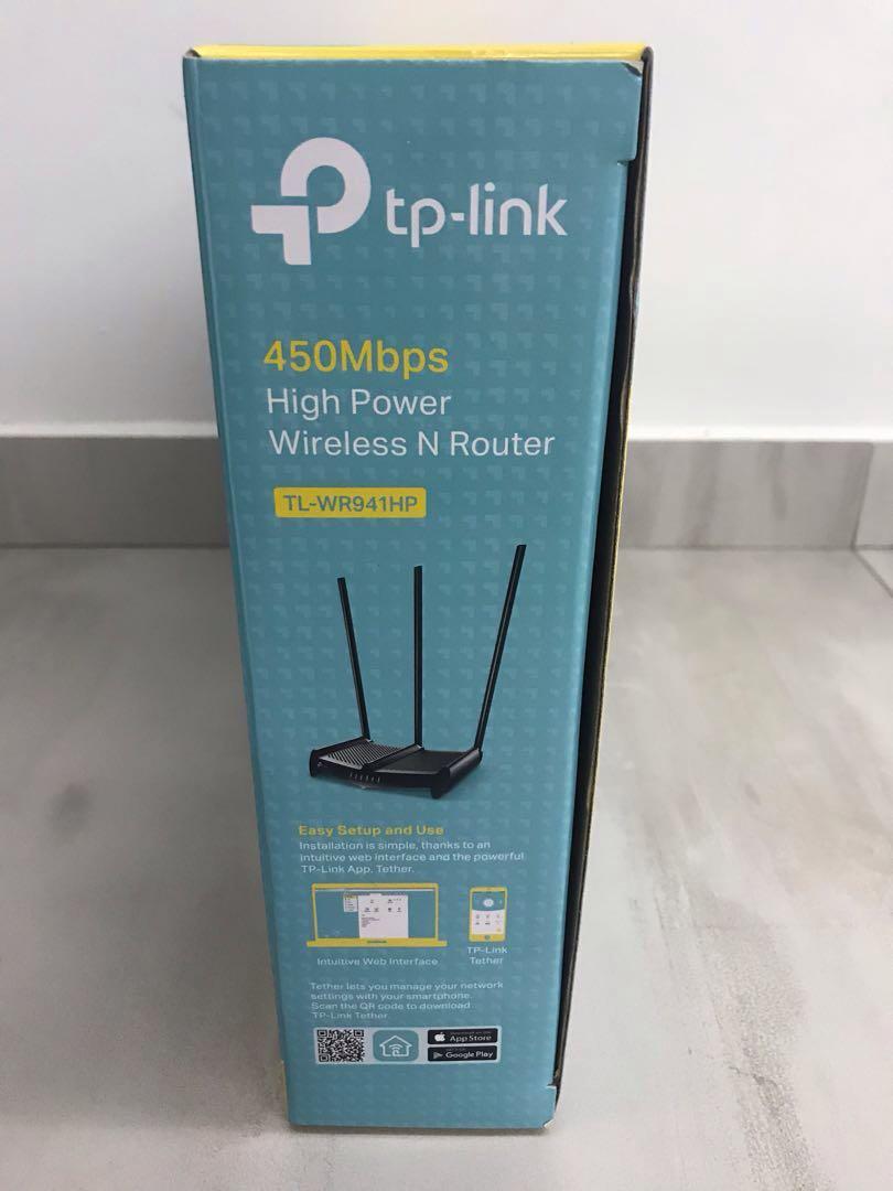TP-Link 450Mbps High Power Wireless N Router TL-WR941HP, Computers