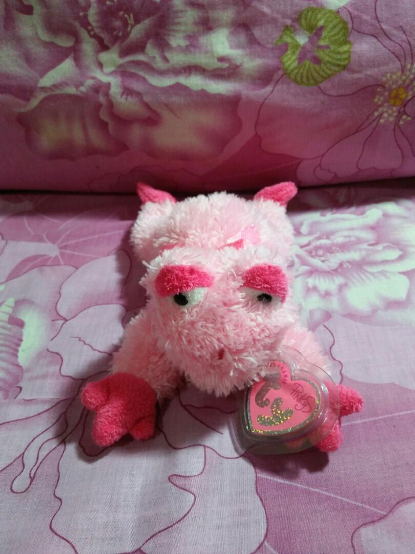 pink frog teddy
