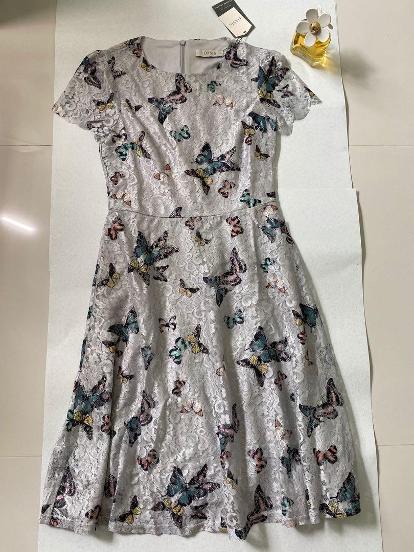 Oasis butterfly dress deals