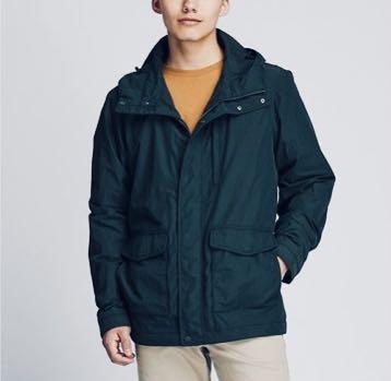 jersey lined field parka