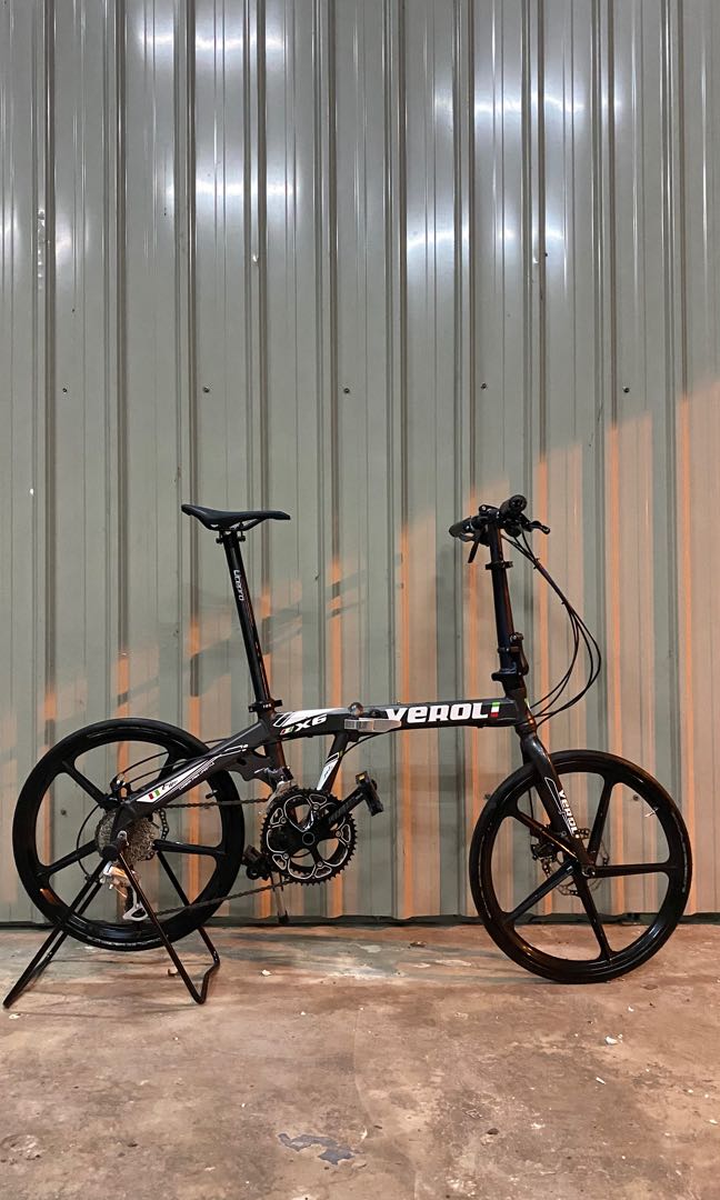 VEROLI X6 FOLDING BIKE UPGRADE Sports Equipment Bicycles