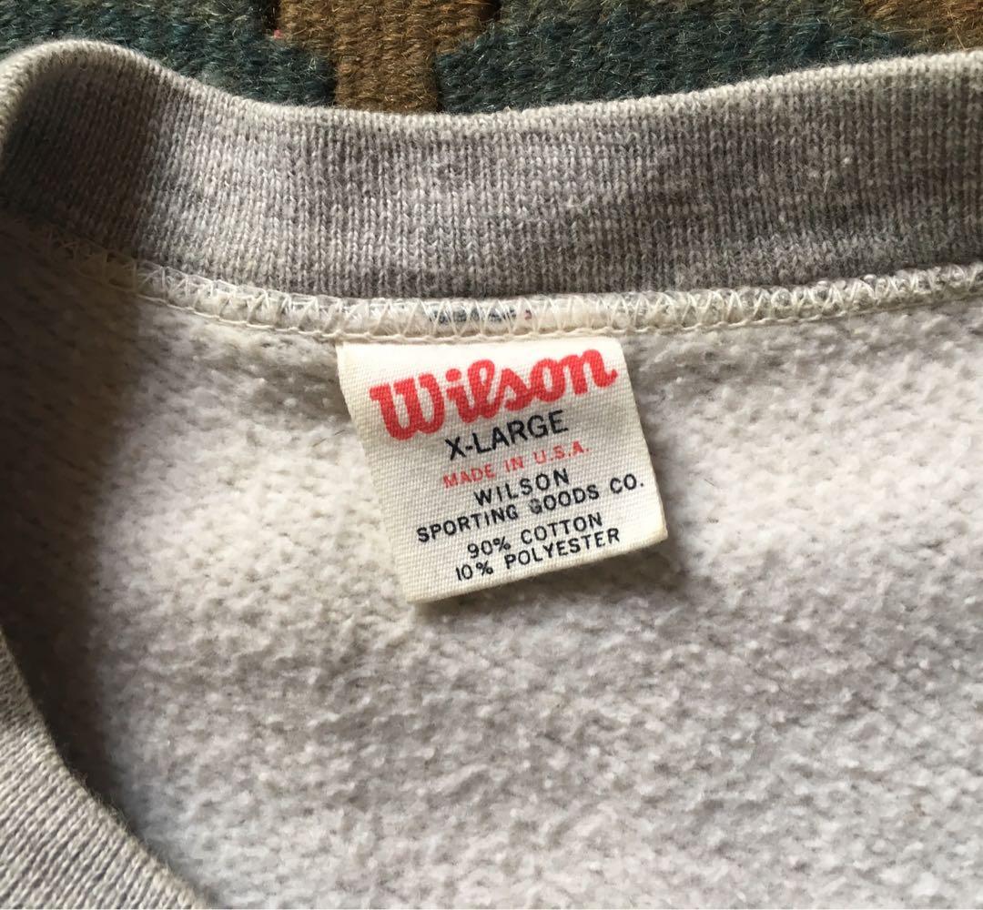 Vintage 60s Sweatshirt Wilson, Men's Fashion, Tops & Sets, Tshirts