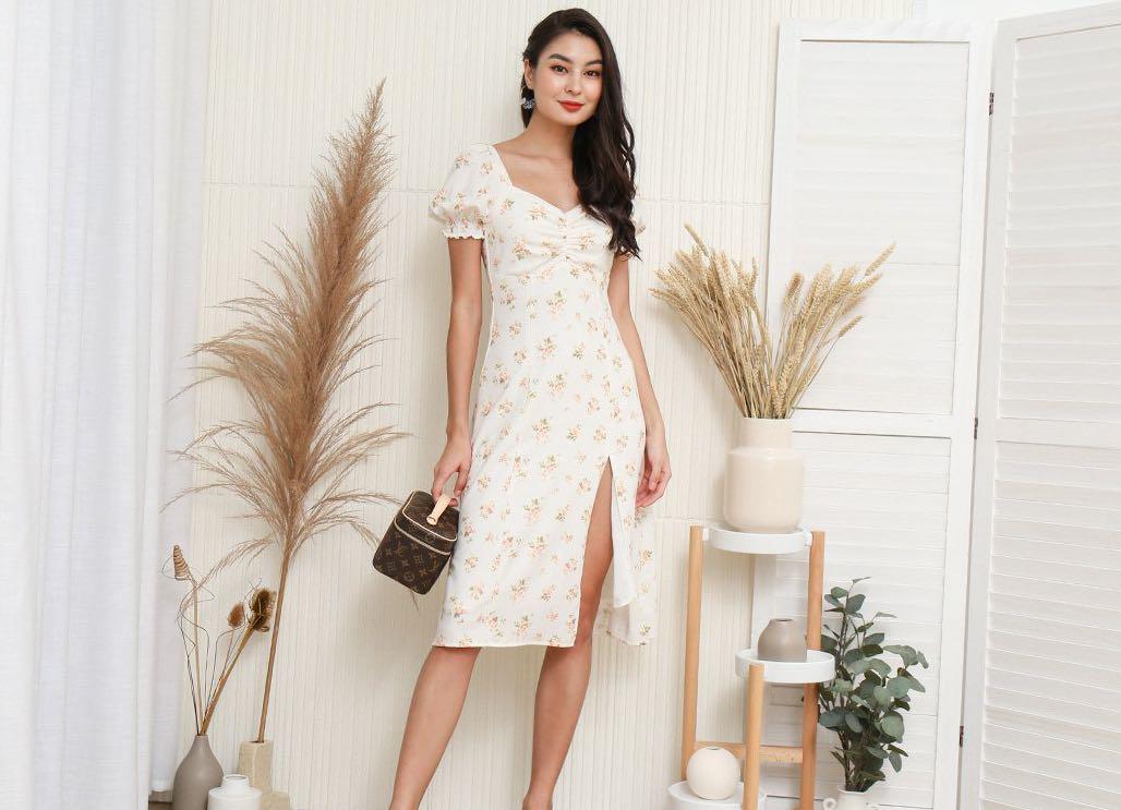 Warm midi dresses clearance