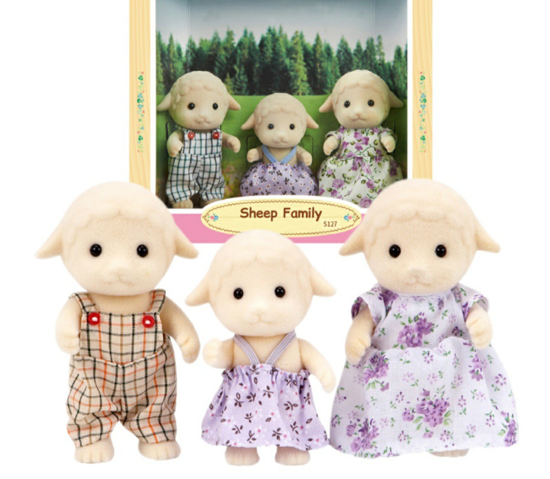 WTB Sylvanian Families Sheep/Dale/Dingle Family  (Twin,Baby,Grandparents,Aunt) Dolly's Candy Floss, Farm Vegetable Patch  Wendy Dale Set [Sylvanian Family/Calico Critters/Epoch/Flair], Hobbies &  Toys, Collectibles & Memorabilia, Fan Merchandise on Carousell