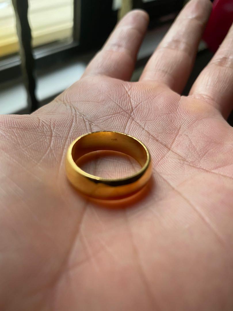 Plain solid gold ring shop