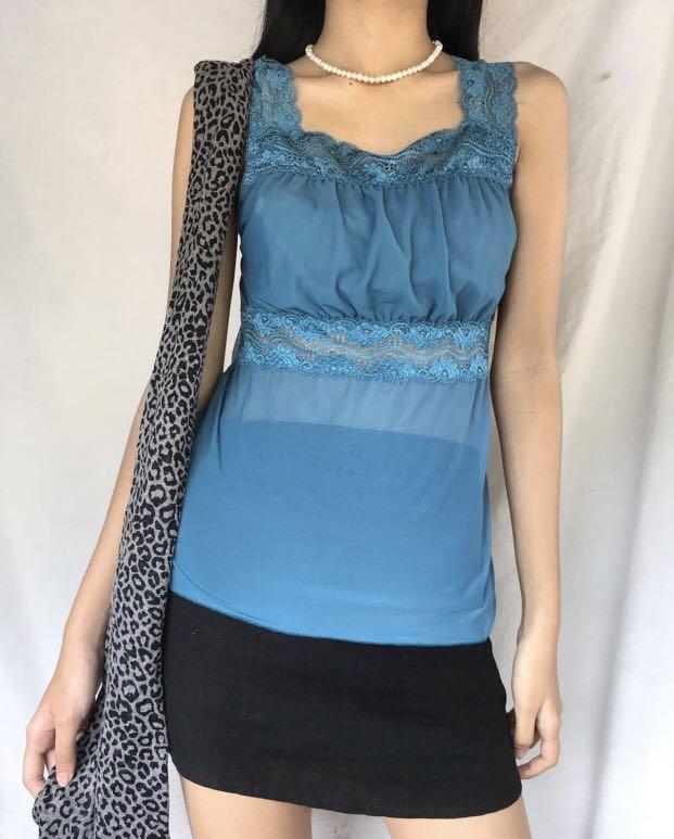 aqua camisole