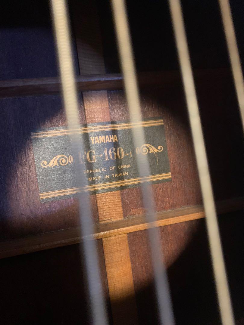 Yamaha FG160-1 vintage 1974(black label) Made in Taiwan ...