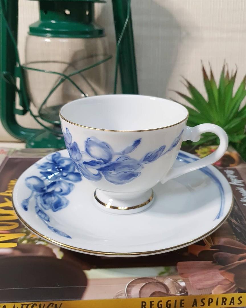 YSL Teacup Duo (Category: Coffee & Tea Tableware) located in Quezon City. Submitted by buybyestuffmnl (Listing ID 1066571403, Image 2). Description: YSL Teacup Duo 1,290 New, VGC With box if take all 5 duos available.