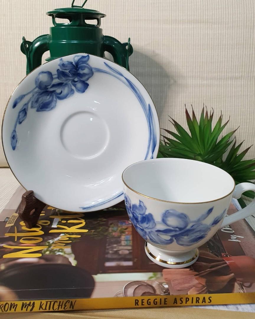 YSL Teacup Duo (Category: Coffee & Tea Tableware) located in Quezon City. Submitted by buybyestuffmnl (Listing ID 1066571403, Image 1). Description: YSL Teacup Duo 1,290 New, VGC With box if take all 5 duos available.