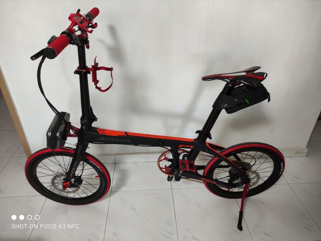 shimano sora folding bike