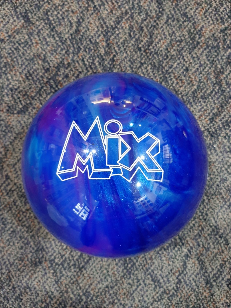 15lbs Storm Mix Sky/Cobalt/Violet Bowling Ball, Sports Equipment 