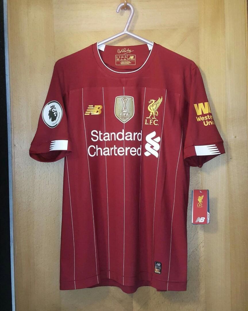 liverpool premier league champions jersey