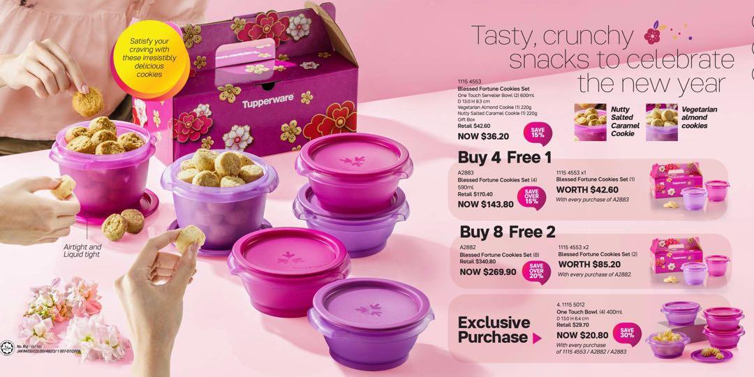 Tupperware Chinese New Year Cookies Gift Set 2020 (Halal حلال ) - Buy  Tupperware Online in Singapore