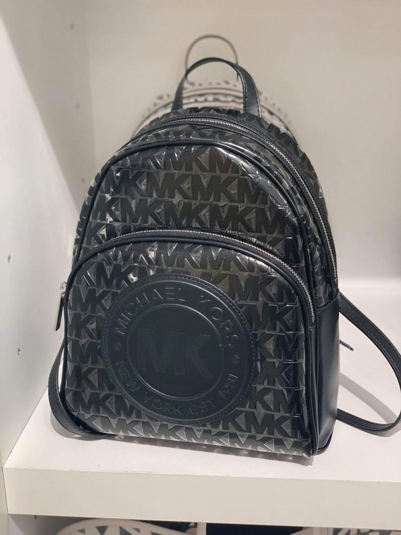 SALE Michael Kors Fulton Medium Transparent Backpack
