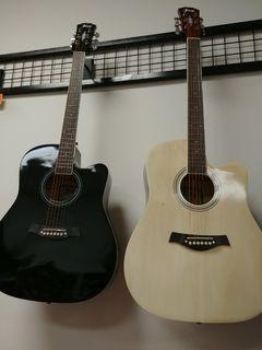 41 inch acoustic guitar with bag